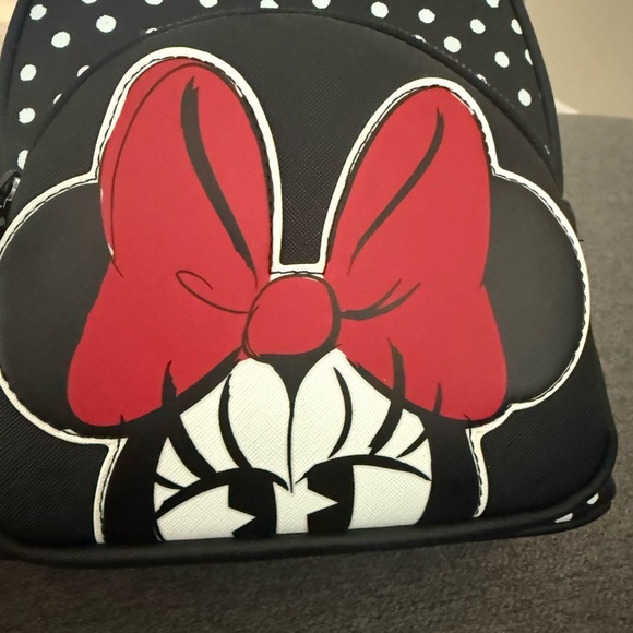 NWT Loungefly Minnie Mouse Polka Dot Backpack